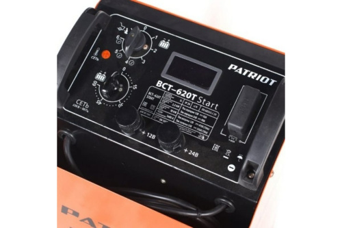 Устройство пускозарядное Patriot BCT-620T Start (3300Вт, 90-550 А, емк. бат. 50-1000 А/час) фото 2