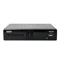 Ресивер цифровой DVB-T2/C HD Эфир HD-225 метал, кабельное ТВ, дисплей DOLBY DIGITAL