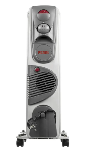 Обогреватель масл. РЕСАНТА ОМ-7НВ 1900Вт (7 секций) фото 2