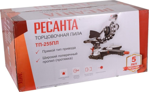 Пила торцовочная РЕСАНТА ТП-255ПЛ (2200Вт,5000об/мин,255мм) фото 7 Пила торцовочная РЕСАНТА ТП-255ПЛ (2200Вт,5000об/мин,255мм) фото 7