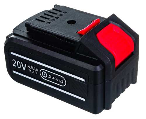 Аккумулятор ДИОЛД 20V Li 4,0Ah Аккумулятор ДИОЛД 20V Li 4,0Ah