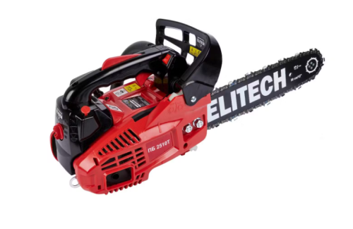 Бензопила ELITECH ПБ 2510Т (0,75кВт, 12", 0,375-3/8-44зв) фото 2