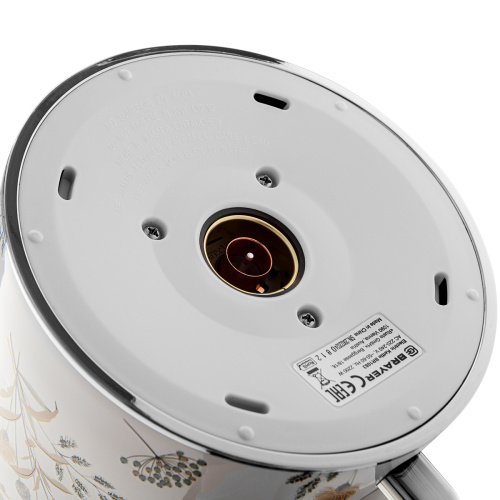Чайник BRAYER BR-1083 2200Вт 1,7л стальной, Strix-контролер, мерная шкала, фильтр фото 10