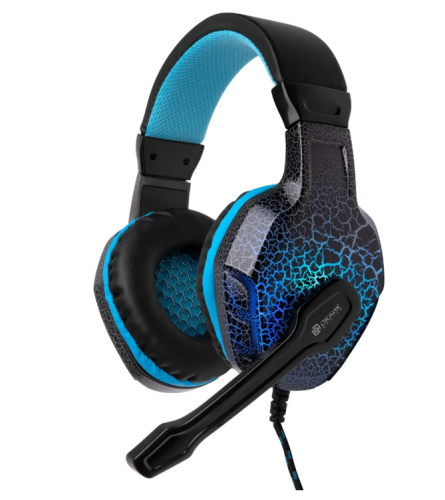 Наушники игровые Oklick HS-L400G ZEUS 1.8м с микрофоном, мониторы оголовье, черный Наушники игровые Oklick HS-L400G ZEUS 1.8м с микрофоном, мониторы оголовье, черный