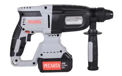 Перфоратор Ресанта АП-20Li/4 (20В, 2*4Ач, 3,2Дж, 3реж. 4260 уд/мин, SDS+,кейс) фото 4 Перфоратор Ресанта АП-20Li/4 (20В, 2*4Ач, 3,2Дж, 3реж. 4260 уд/мин, SDS+,кейс) фото 4