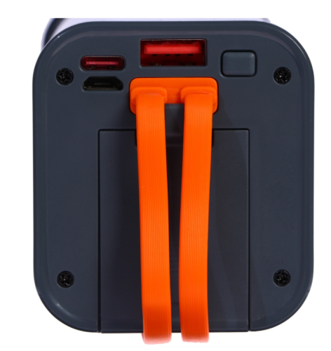 Аккумулятор мобильный (power bank) CRR-31 20000 мАч, 2USB, 3А, дисплей, QC,кабелиType-C + Lightni фото 6