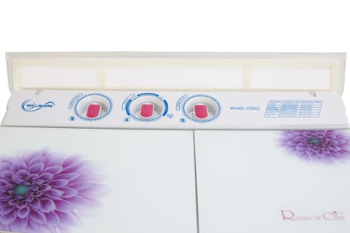 Машина стиральная WILLMARK WMS-105G 9,8кг, стекл. крышка фото 5