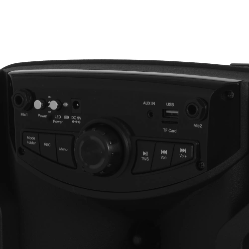 Колонка портативная BLACKTON PBS2112 40Вт,2000мАч, FM, AUX, USB, Bluetooth 5.0 Черный фото 4