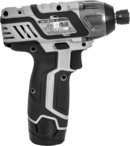 Шуруповерт Интерскол ШАУ-100/12Э акк. ударн. Li-ion АПИ-Т (12В, 100Нм, 2400об/мин. б/акк, ЗУ) фото 3