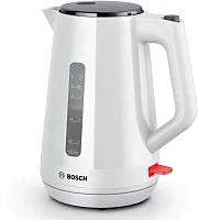Чайник BOSCH TWK1M121 1,7л. 2400Вт пластик белый