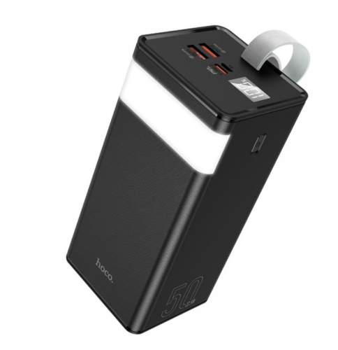 Аккумулятор мобильный (power bank) Hoco J86А, 50000 мАч, Type-C, 3 А, чёрный Аккумулятор мобильный (power bank) Hoco J86А, 50000 мАч, Type-C, 3 А, чёрный
