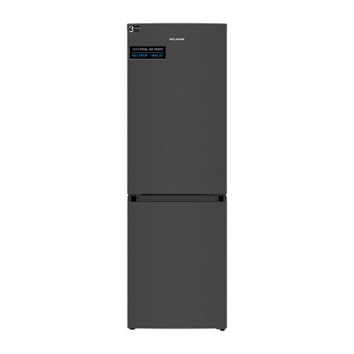 Холодильник WILLMARK RFN-425NFD NoFrost темный металлик с нижней камерой