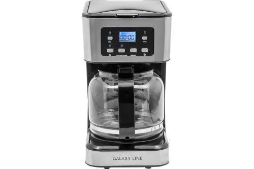 Кофеварка GALAXY GL0710 LINE 1100Вт, 1,8л, автооткл, подогрев, стоп-капля, дисплей фото 4