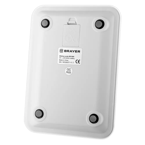 Весы кухон. BRAYER BR1800 электрон. 5кг. стекло фото 9