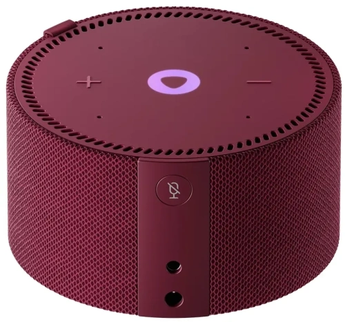 Колонка умная Яндекс Станция Мини 10Вт,Wi-Fi, BT5.0, голос помощник Алиса, красный фото 3
