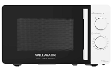 СВЧ печь WILLMARK WMO-201MWF 700Вт 20л мех.упр белая (без поворотного стола)