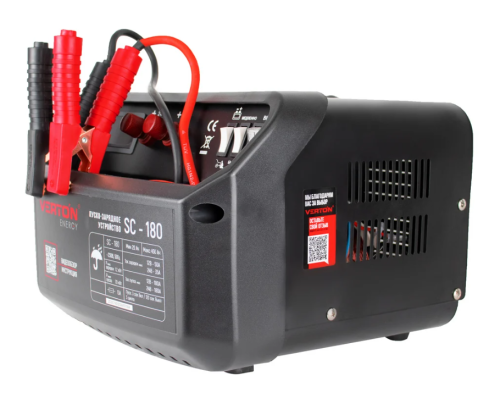 Устройство пуско-зарядное VERTON Energy SC-180 (230В/50Гц., 12/24В, 20-450Ач, ток 50/180А. 12В) фото 13
