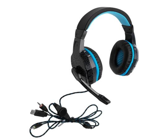 Наушники игровые Oklick HS-L400G ZEUS 1.8м с микрофоном, мониторы оголовье, черный фото 3 Наушники игровые Oklick HS-L400G ZEUS 1.8м с микрофоном, мониторы оголовье, черный фото 3