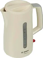 Чайник BOSCH TWK3A017 1,7л. 2400Вт пластик бежевый