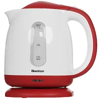 Чайник BLACKTON Bt KT1701P 2200Вт 1,7л пластик белый/бордовый