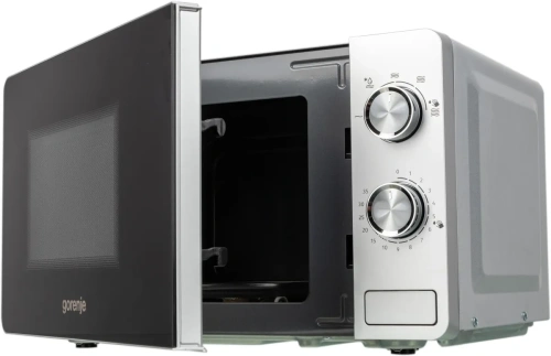 СВЧ печь GORENJE MO20E1S 800Вт 20л мех.упр. серебро фото 3