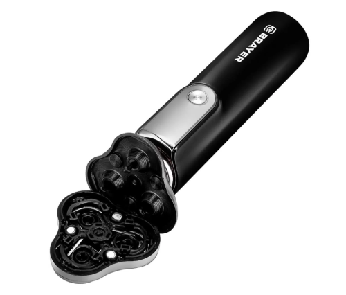 Бритва BRAYER BR-3602 аккум, 3 головки, сух/влаж. бритье фото 6