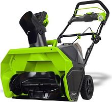 Снегоуборщик Greenworks GD40ST аккумуляторный (40V, 51см, бесщеточ., без АКБ и ЗУ)