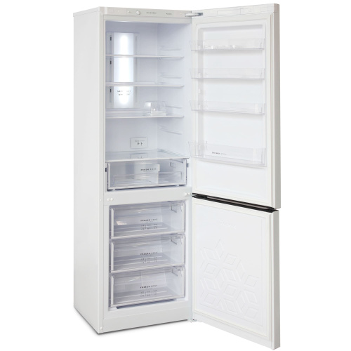 Холодильник БИРЮСА 860NF No Frost белый с нижней камерой фото 2