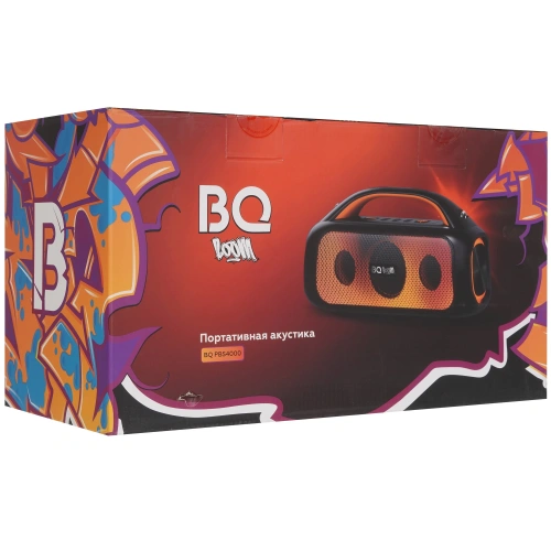 Колонка портативная BQ PBS4000 55Вт,3600мАч, FM, Powerbank, AUX, USB, Bluetooth 5.0 черный фото 2