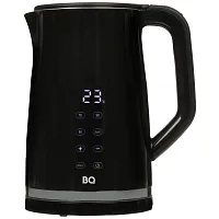 Чайник BQ KT1801SW 2200Вт 1,7л сталь/пластик черный, 13 режимов кипячения