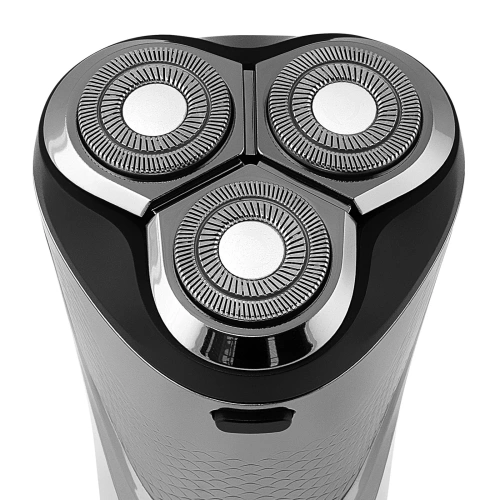 Бритва GALAXY GL4211 аккум, ротор, 3 головки, USB зарядка, LED-дисплей фото 3 Бритва GALAXY GL4211 аккум, ротор, 3 головки, USB зарядка, LED-дисплей фото 3