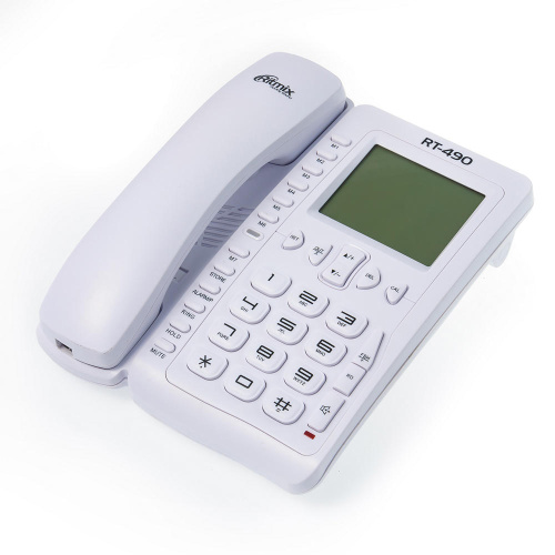 Телефон Ritmix RT-490 проводной с большим LCD фото 2