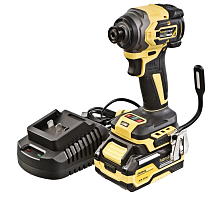 Винтоверт Hanskonner HCD20280BLC акк. (18В, 280Нм, 1/4", 1*4Ач, уд. бесщ)