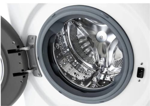 Машина стиральная LG F2V3HS4W 7кг 1200об/мин, пар, белая, люк серый фото 8