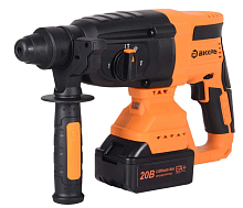 Перфоратор Вихрь АП-20Li/4 (20В, 2*3Ач, 3,2Дж, 3реж. 4260 уд/мин, SDS+,кейс)