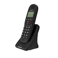 Телефон Maxvi AM-01, Caller ID, интерком, спикерофон, АОН, конференц-связь, черный