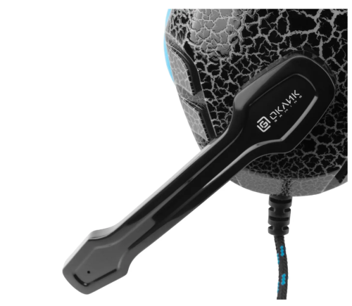 Наушники игровые Oklick HS-L400G ZEUS 1.8м с микрофоном, мониторы оголовье, черный фото 8 Наушники игровые Oklick HS-L400G ZEUS 1.8м с микрофоном, мониторы оголовье, черный фото 8