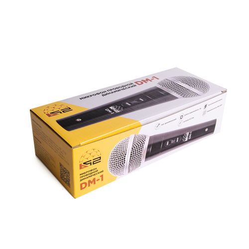 Микрофон B52 DM-1(динамич. 85Дб, 100-12000Гц, кабель 3м, jack 6,3мм) фото 2