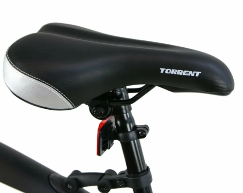 Велосипед 26" Torrent Matrix 21ск внедорожный, сталь матовый серый фото 8