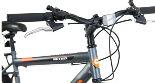 Велосипед 26" Torrent Matrix 21ск внедорожный, сталь матовый серый фото 4