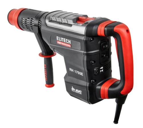Перфоратор Elitech RH 1755E HD (1700Вт, 19Дж,2 реж., кейс, SDS-Max) фото 2