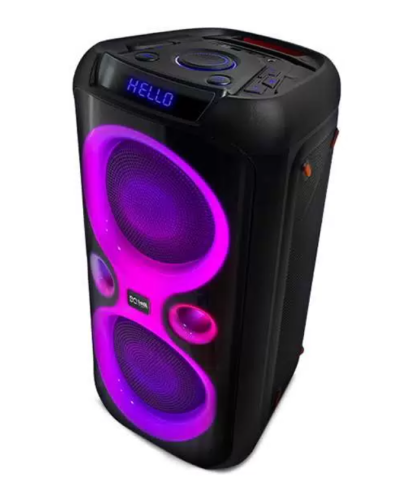 Колонка портативная BQ PBS1007 25Вт, 3600мАч, FM, AUX, TWS, USB, Bluetooth 5.0, подсветка Черный фото 2
