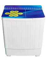 Машина стиральная LIGRELL LWM-95PG 9,5кг, стекл. крышка, орнамент