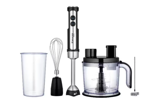 Блендер BRAYER BR-1263 погружной (1500Вт, 0,8л.15скор.измельчит.1,5л,венчик,шинковка,нар.кубиками ) Блендер BRAYER BR-1263 погружной (1500Вт, 0,8л.15скор.измельчит.1,5л,венчик,шинковка,нар.кубиками )