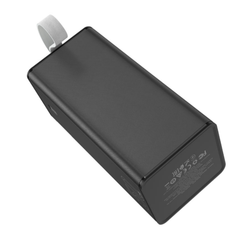 Аккумулятор мобильный (power bank) Hoco J86А, 50000 мАч, Type-C, 3 А, чёрный фото 3 Аккумулятор мобильный (power bank) Hoco J86А, 50000 мАч, Type-C, 3 А, чёрный фото 3