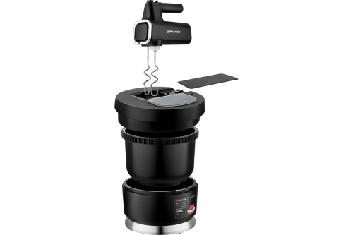 Миксер BRAYER BR-1313 (800Вт, 6ск, турбо, чаша 3,5л вращ, 2нас) фото 4 Миксер BRAYER BR-1313 (800Вт, 6ск, турбо, чаша 3,5л вращ, 2нас) фото 4