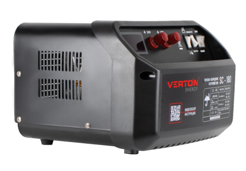 Устройство пуско-зарядное VERTON Energy SC-180 (230В/50Гц., 12/24В, 20-450Ач, ток 50/180А. 12В) фото 3