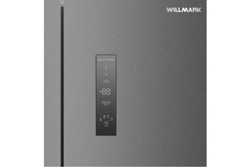 Холодильник WILLMARK MDF-637ID No Frost серебро 2-х камерный side-by-side фото 2