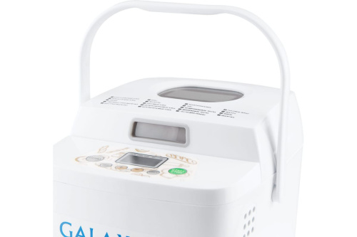 Хлебопечь GALAXY GL-2701 600Вт,19 прогр.таймер, тестомес фото 6