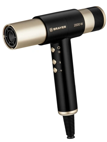 Мультистайлер BRAYER BR-3308 2000Вт, 3ск, 3реж, 4нас, блокировка, автоочистка, вращ шнур 3м фото 11
